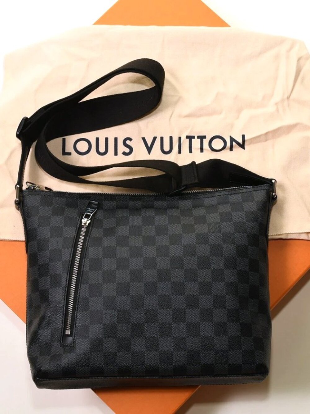 Authentic Louis Vuitton Mick PM Messenger Bag N41211
